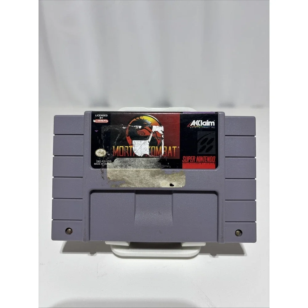 Mortal Kombat Super Nintendo 1993 SNES Tested Works‎